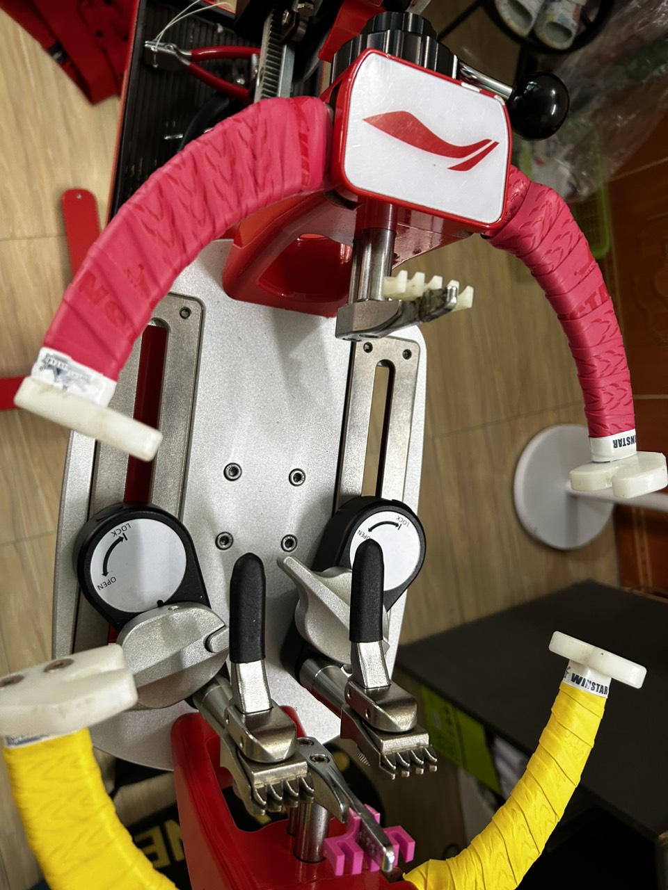 Máy Căng Vợt Cơ Lining M708 Cũ 90% | Giá chỉ từ 2x.Tr