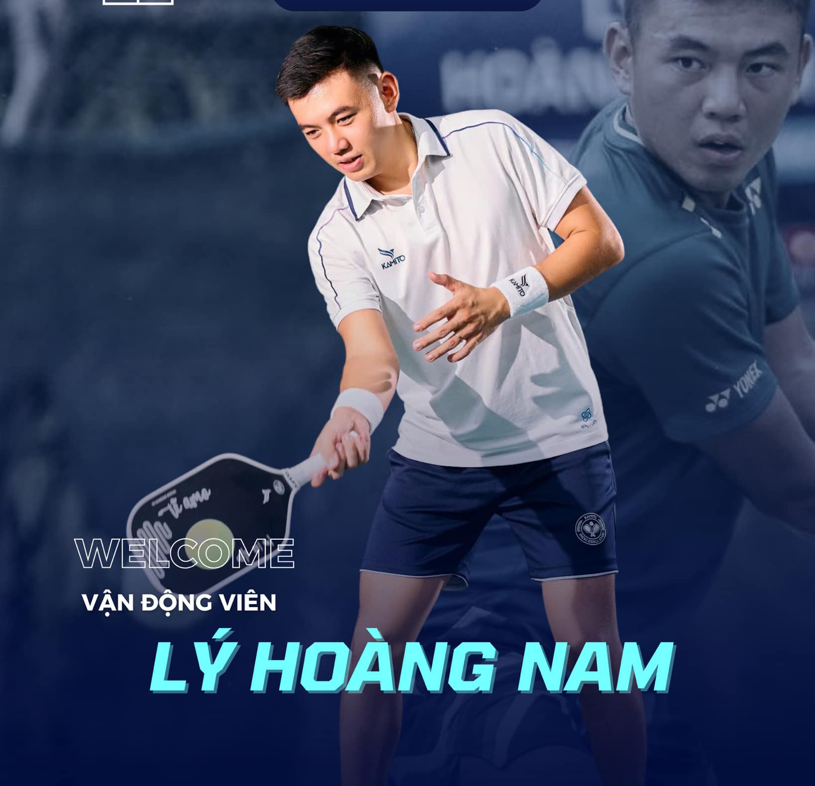 Móc Treo cho Vợt Pickleball Kamito Alpha Lý Hoàng Nam