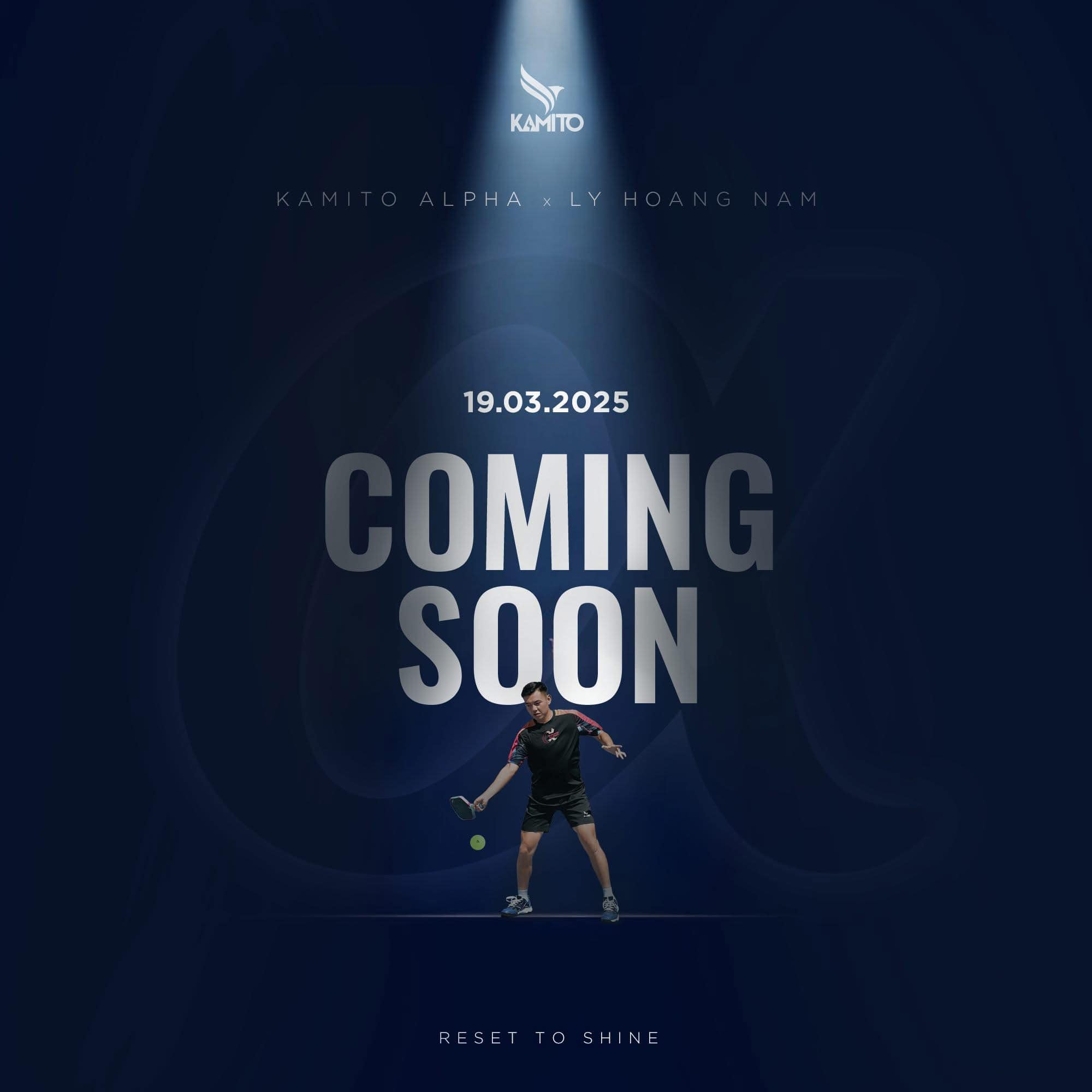 Vợt Pickleball Kamito Alpha α Lý Hoàng Nam