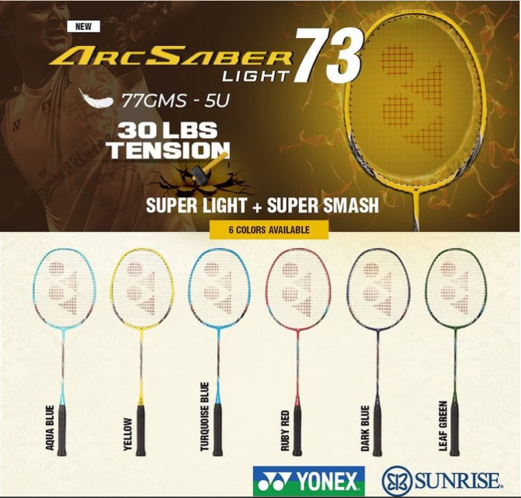 Vợt Cầu Lông Yonex  ArcSabre 73 Light