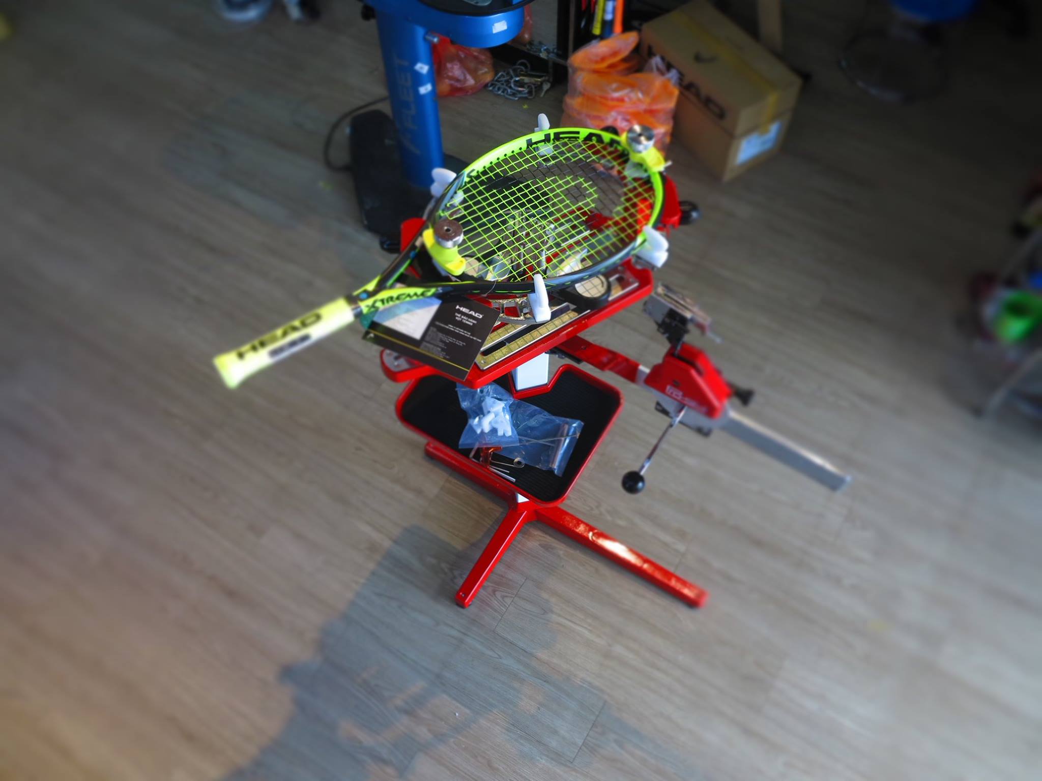 Máy Đan Vợt PROSTRING PRO-SM Màu Đỏ Năm 2024