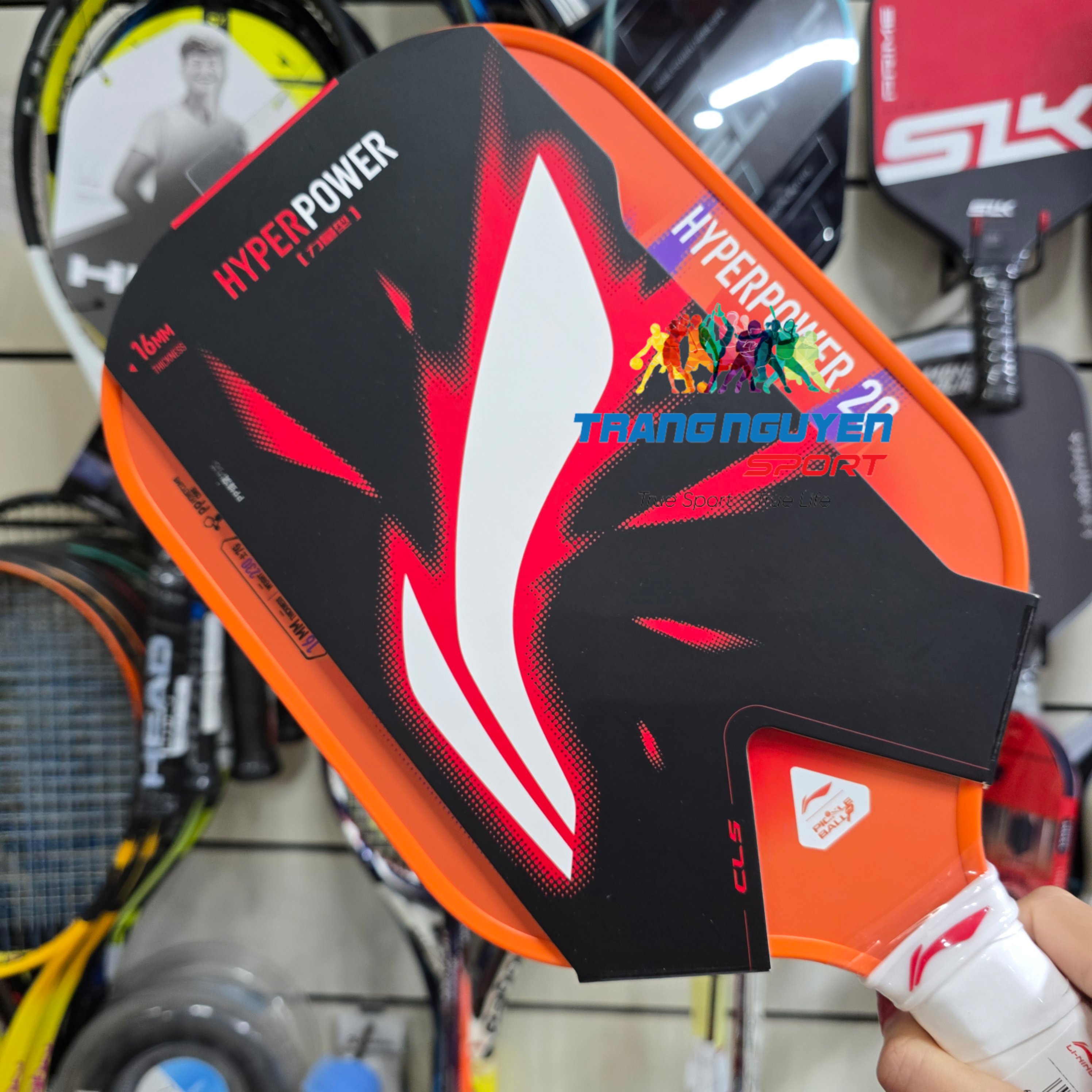 Vợt Pickleball Li-Ning Hyperpower 20 - Nhẹ, Thiên Công, Giá Tốt Nhất