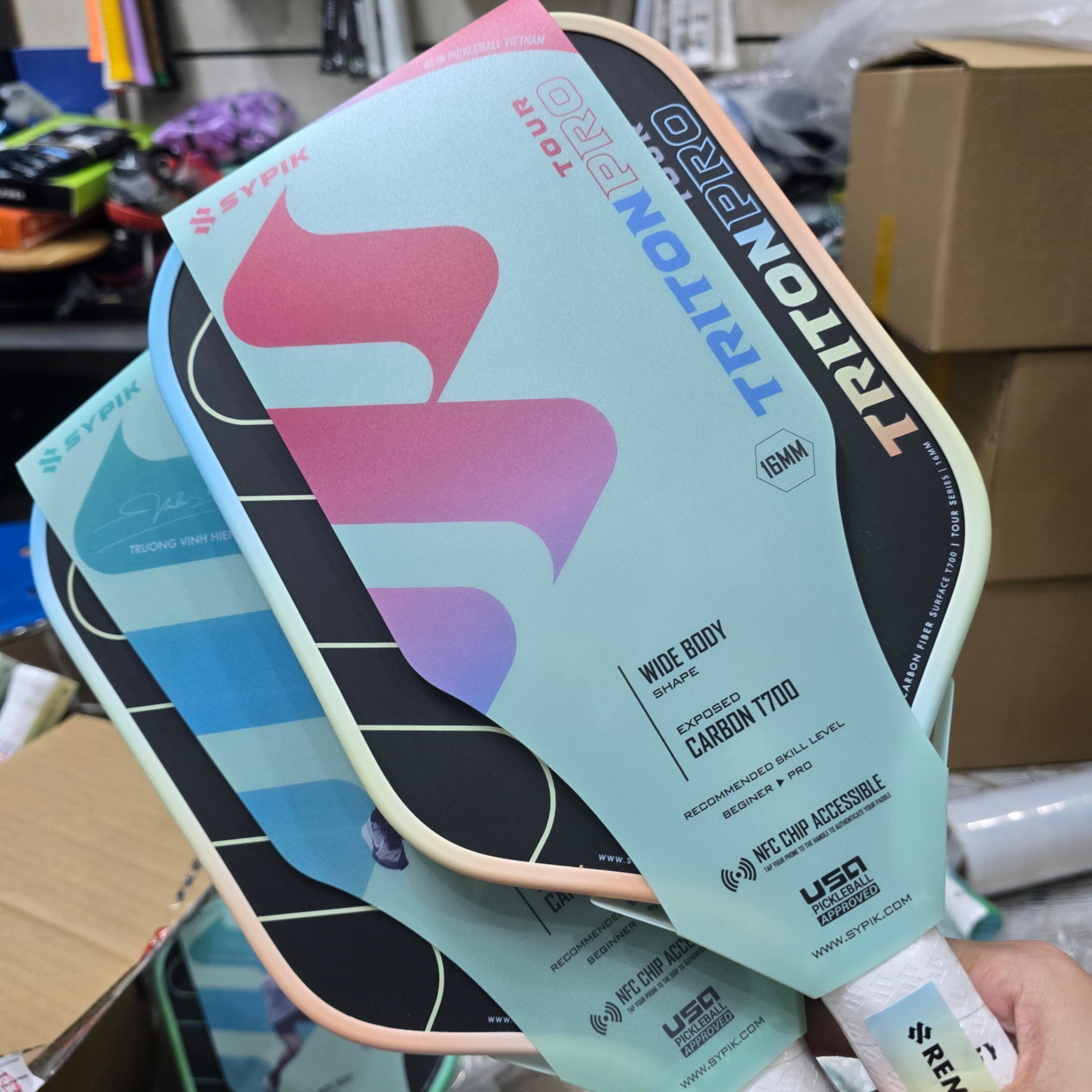 Vợt Pickleball Sypik Triton Pro