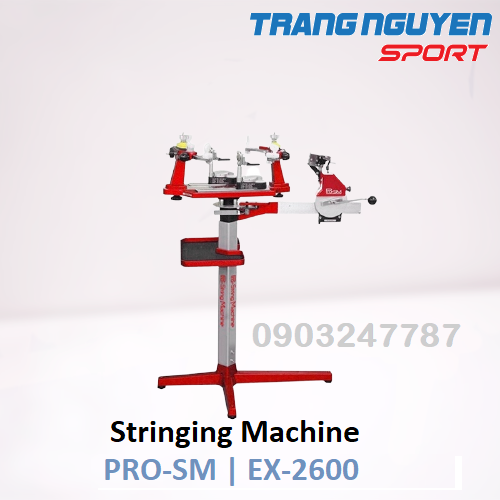 Máy Căng Vợt Cầu Lông Cơ Fleet PRO-SM Năm 2021 – 2022 (Màu Đỏ)