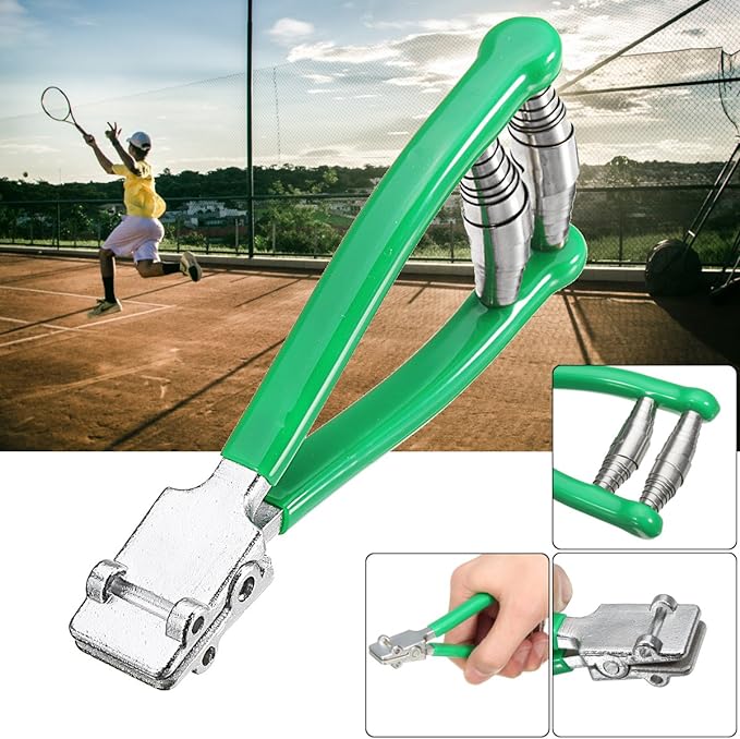 Kẹp bắt đầu căng dây vợt cầu lông, tennis - Loại 3 lò xo chắc chắn