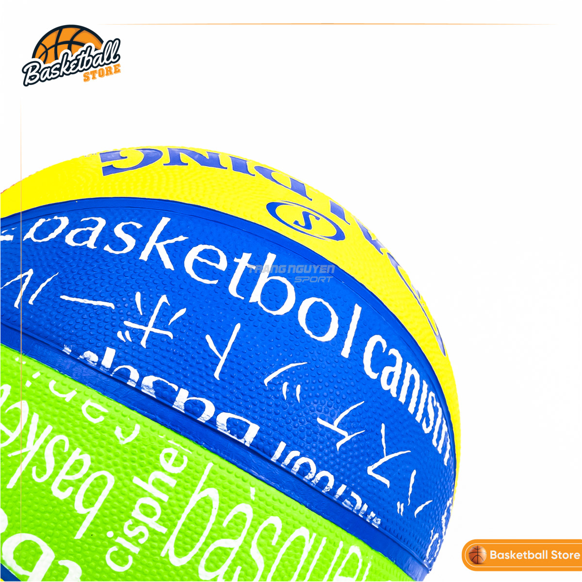 Quả Bóng rổ Spalding JR. NBA | 83-047Z (Outdoor)