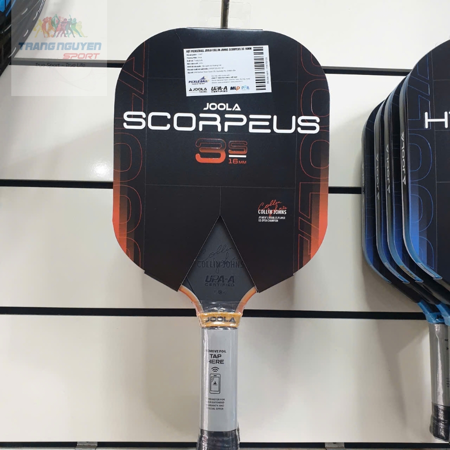 Vợt Pickleball Joola Collin Johns Scorpeus 3S 16mm