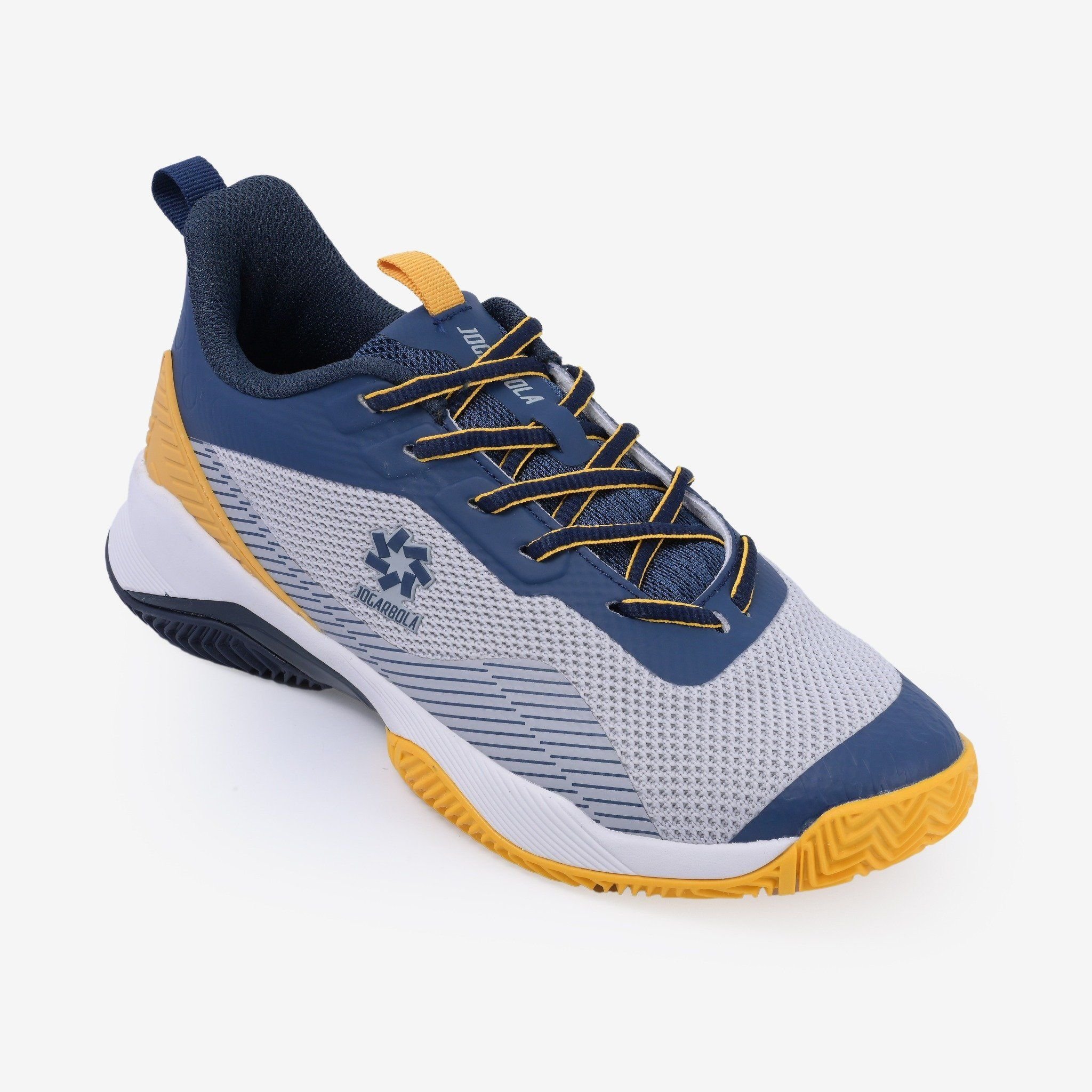 Giày Pickleball Jogarbola JG-23557 Size 39-44 cho Nam - Màu Xanh Ghi/Vàng