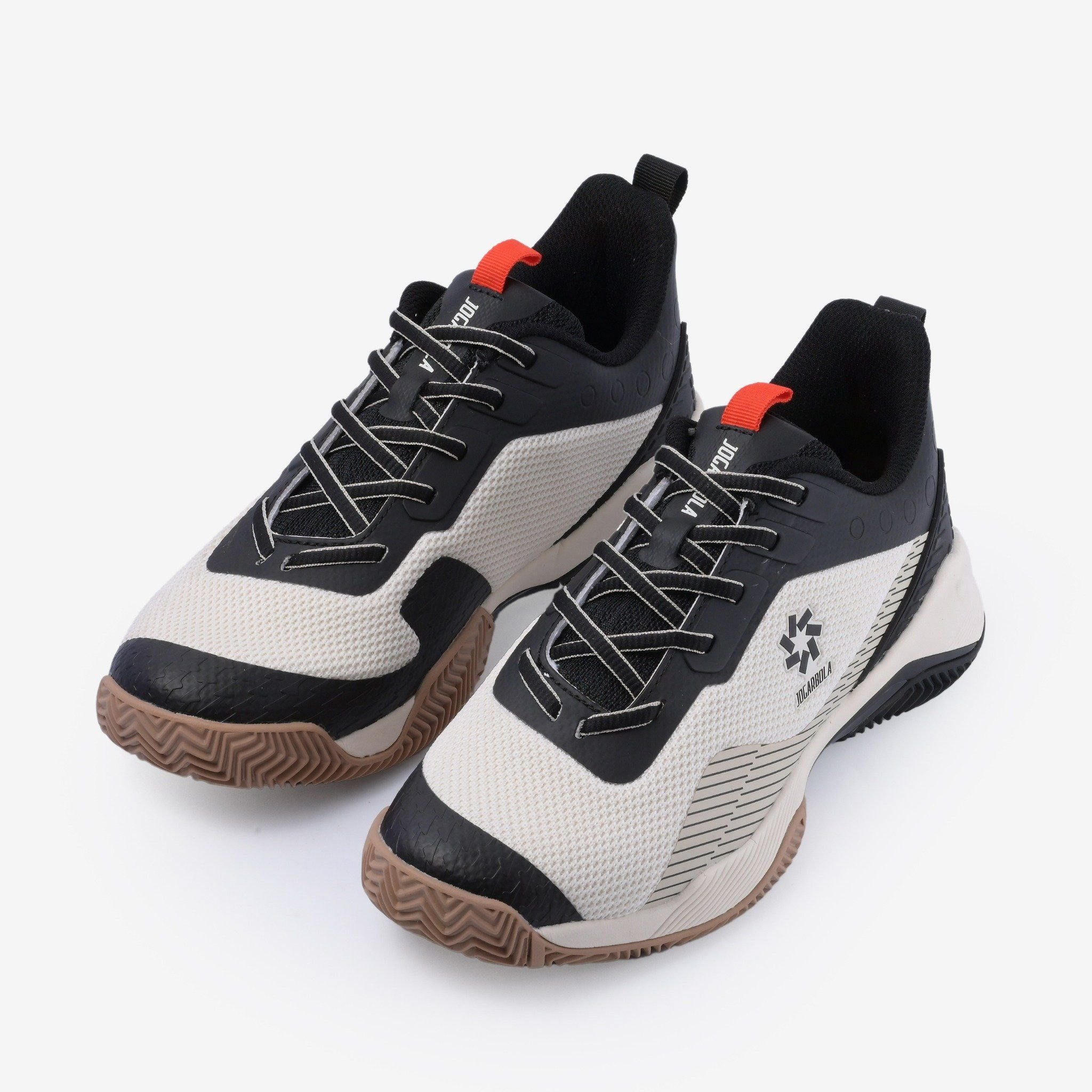 Giày Pickleball Jogarbola JG-23557 Size 39-44 cho Nam - Màu Ghi Trắng/Đen