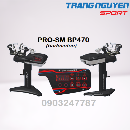 Máy Điện Tử Chuyên Căng Dây Cước Vợt Cầu Lông Pro-String BP 470 (Năm 2021-2022)