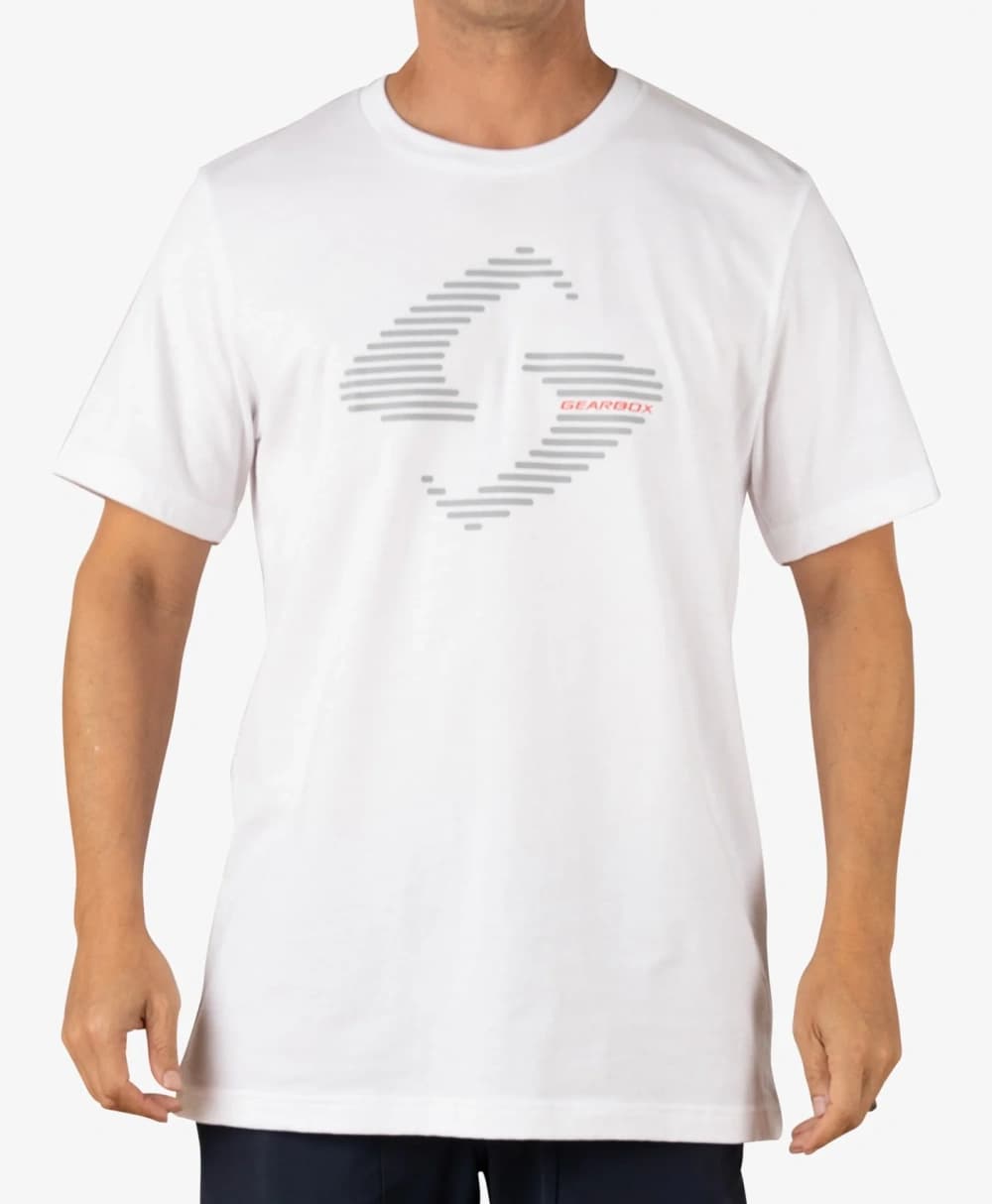 Áo Thun Cotton Nam Pickleball Màu Trắng - Tap