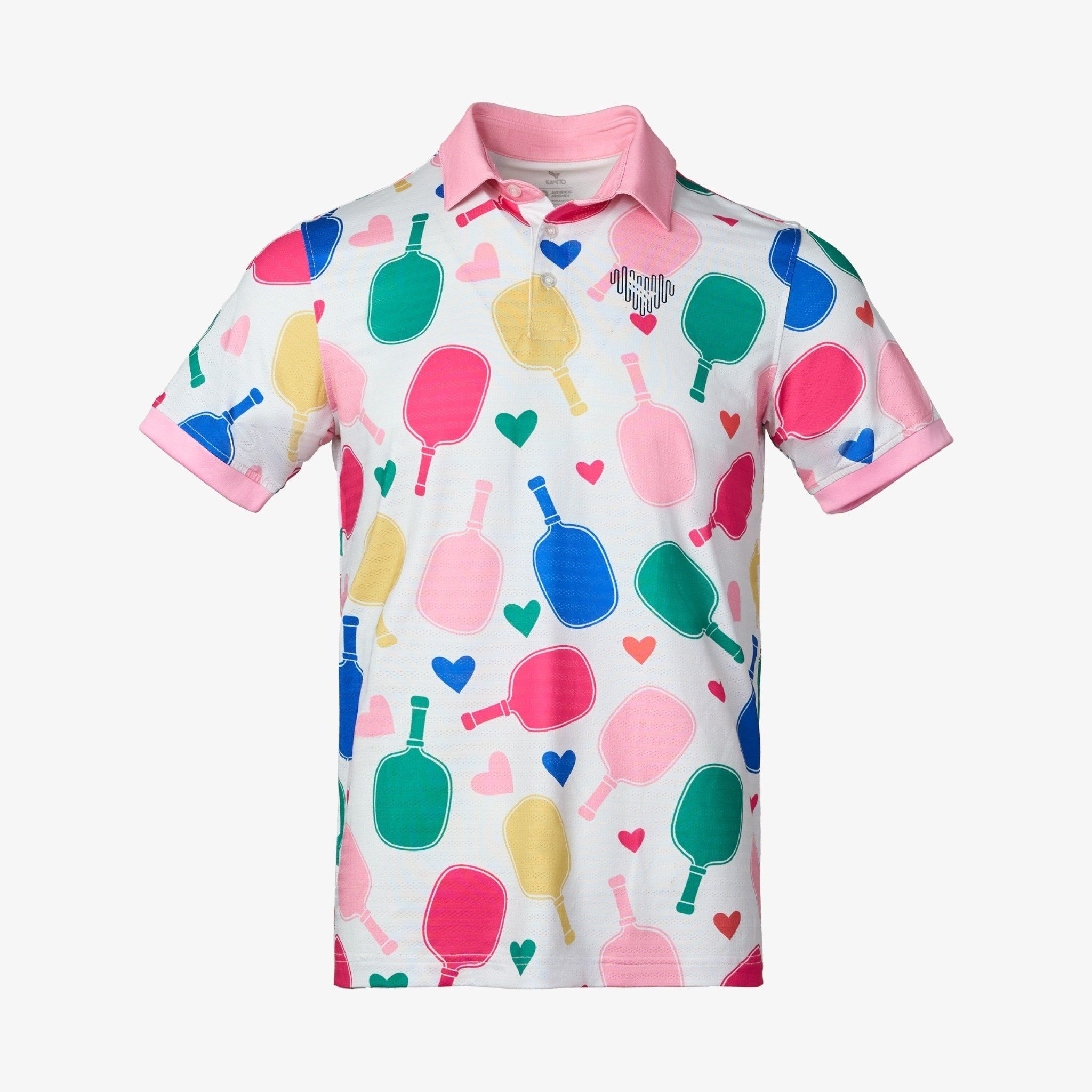 Áo Polo Pickleball Kamito Heart | KMAP250123