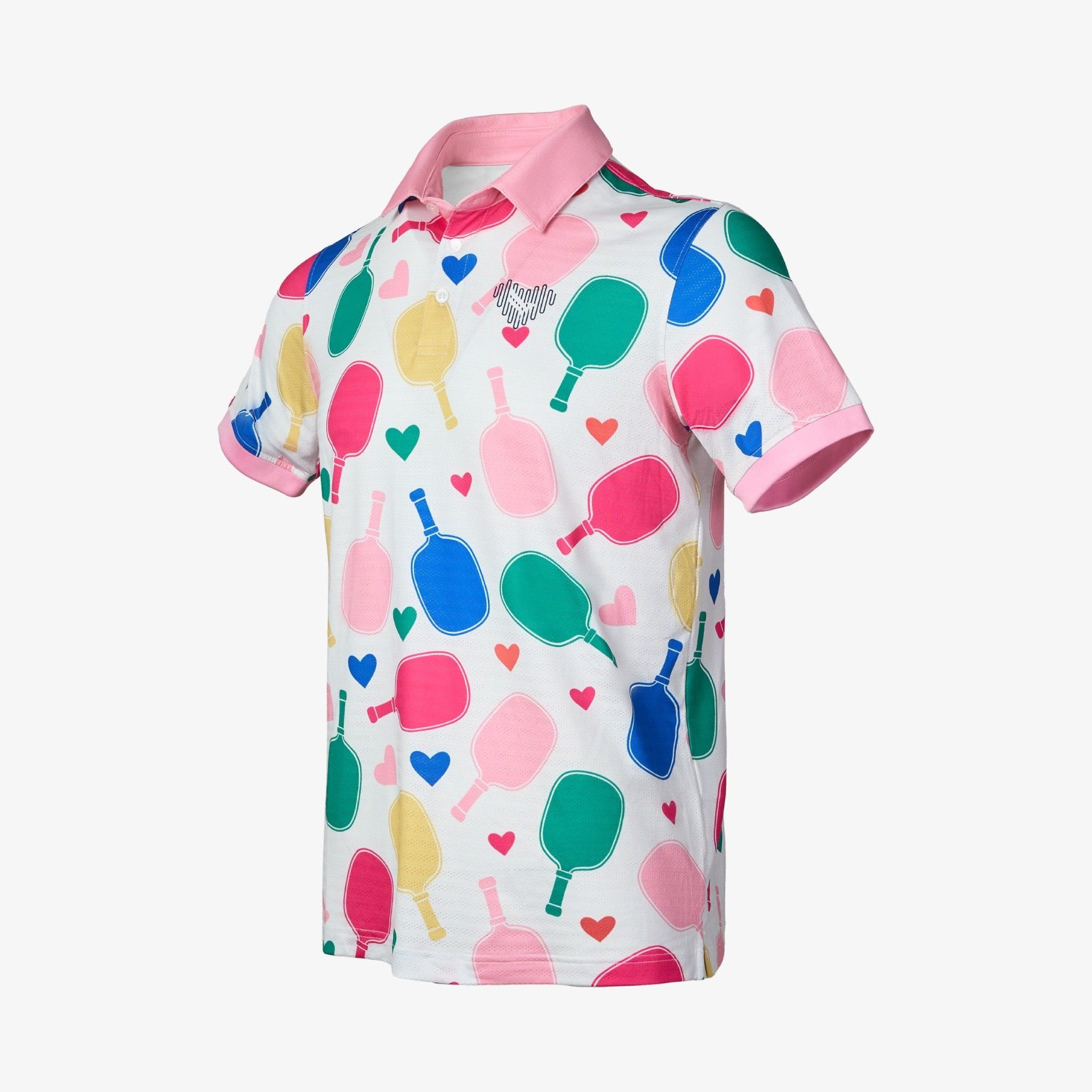 Áo Polo Pickleball Kamito Heart | KMAP250123