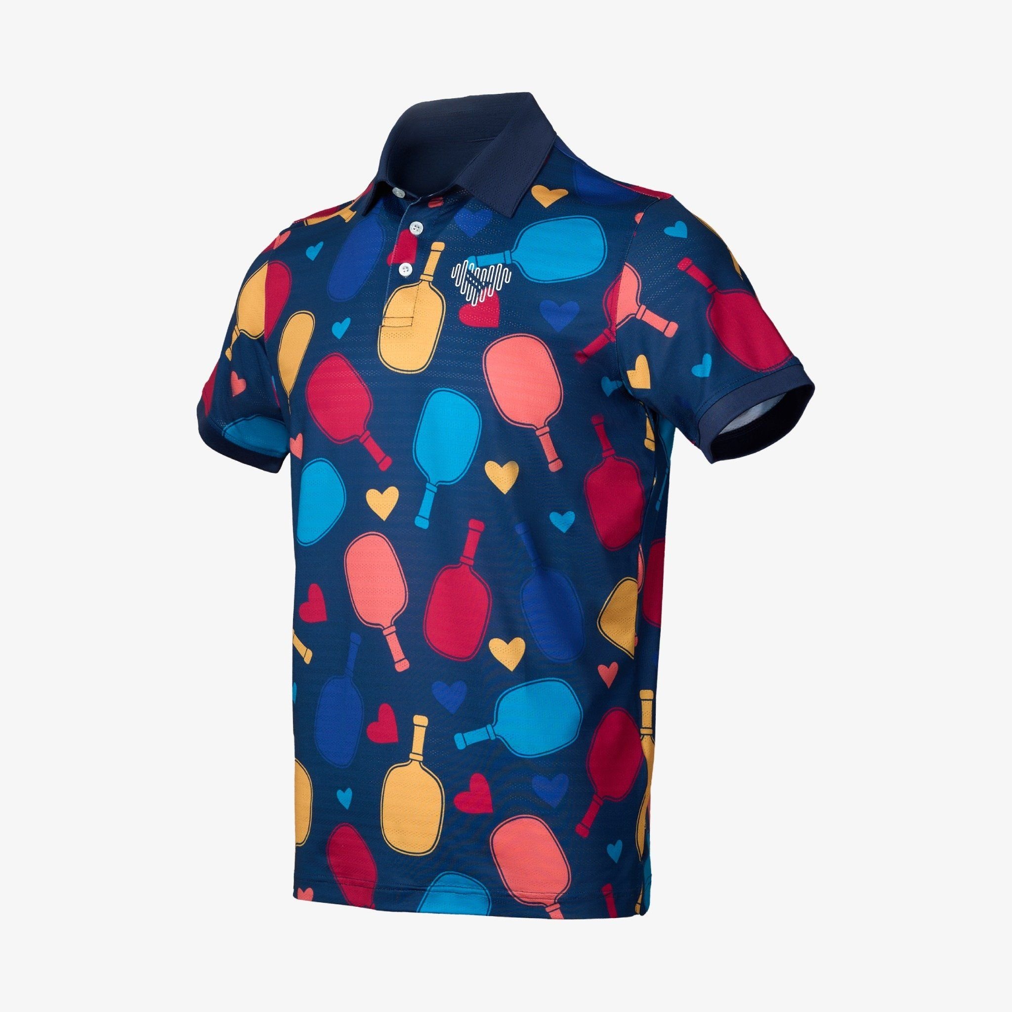 Áo Polo Pickleball Kamito Heart | KMAP250123