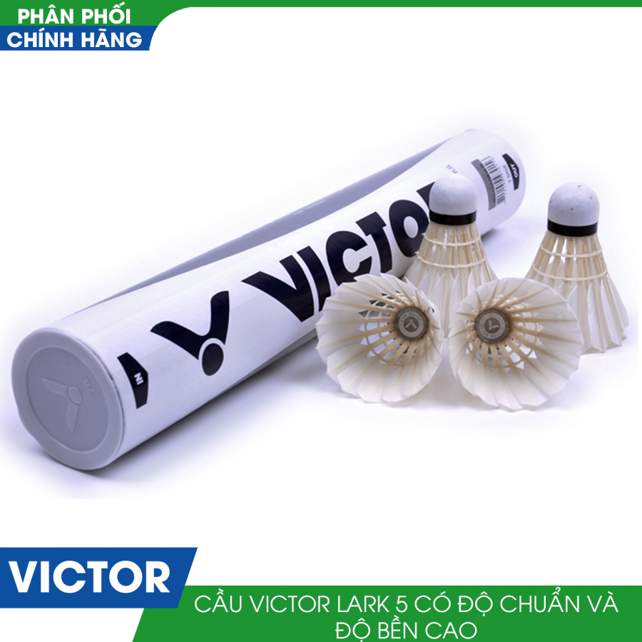 Combo 3 Hộp Cầu Lông Victor Lark 5 Chính Hãng Năm 2024