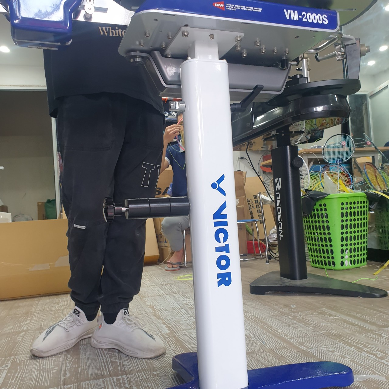 Máy Cơ Căng Vợt Victor VM-2000S | Cầu Lông & Tennis