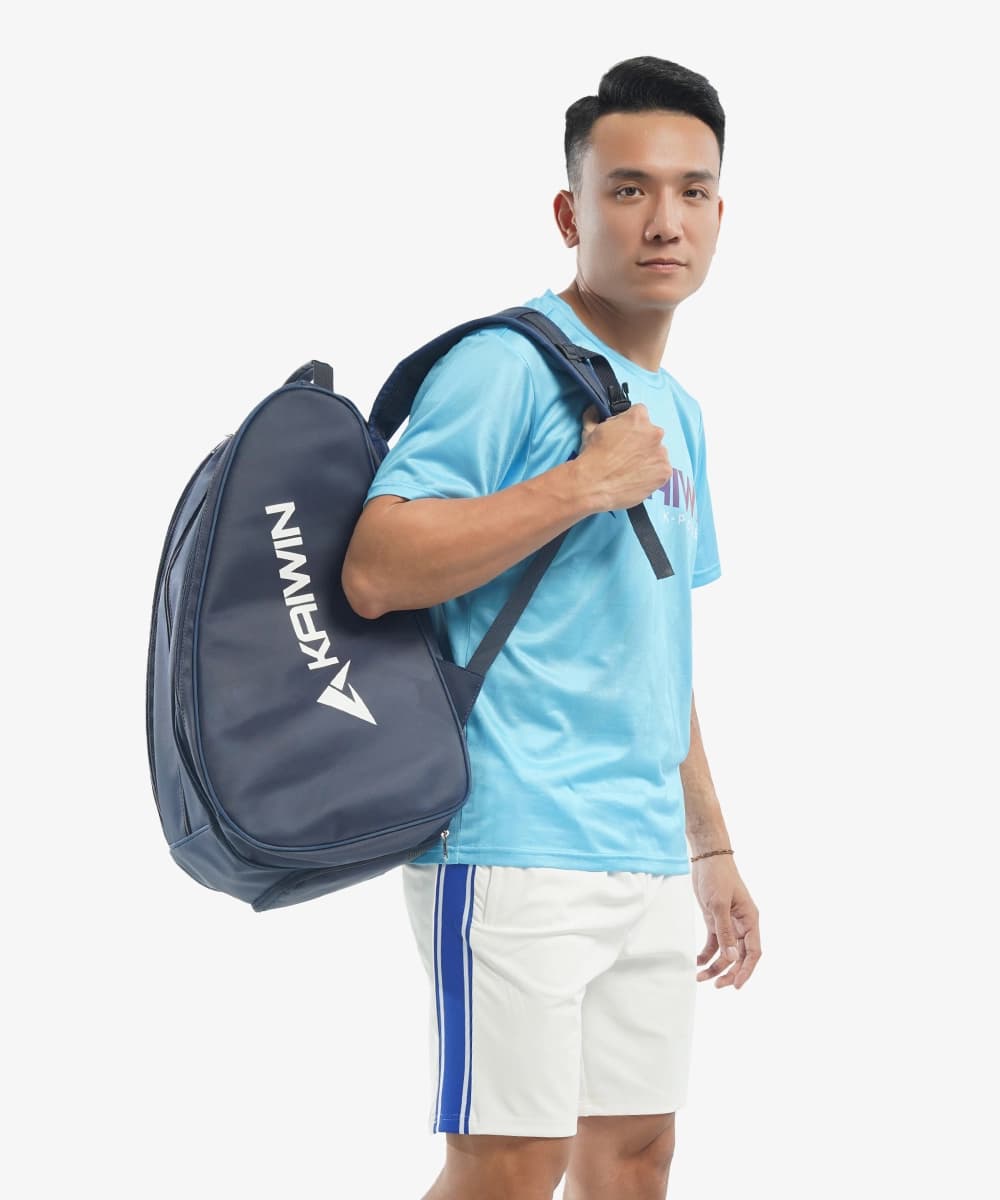Balo Thể Thao Kaiwin - Bao Đựng Vợt Pickleball K-Pro - Màu Đen | PVN8732