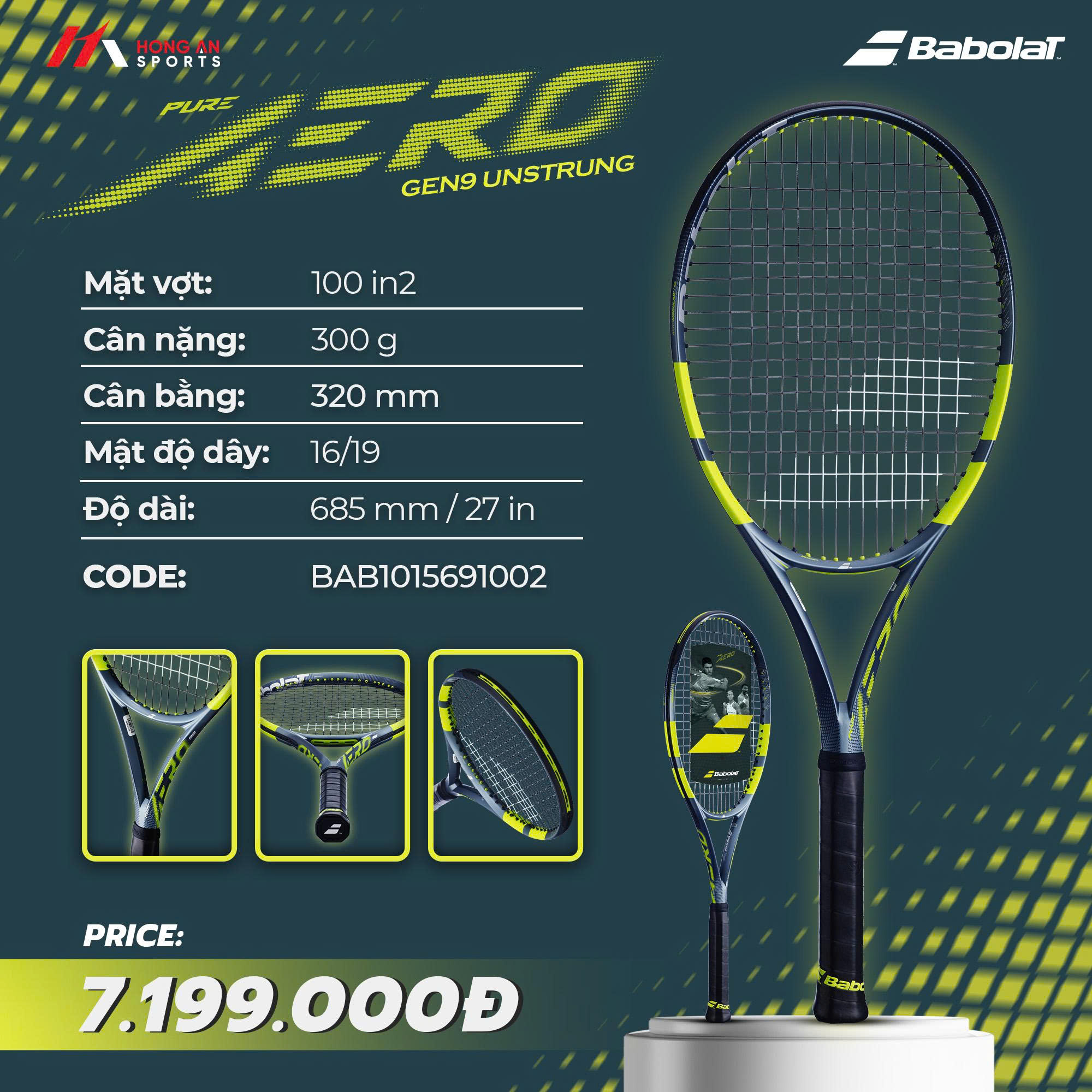 Vợt Tennis Babolat Chính Hãng - Báo Giá Mới