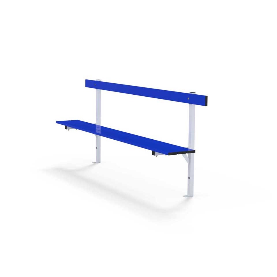 Băng Ghế Gắn Tường Tiêu Chuẩn Dài 2M Có Lưng Tựa Sodex Sport Mã Sản Phẩm S36053