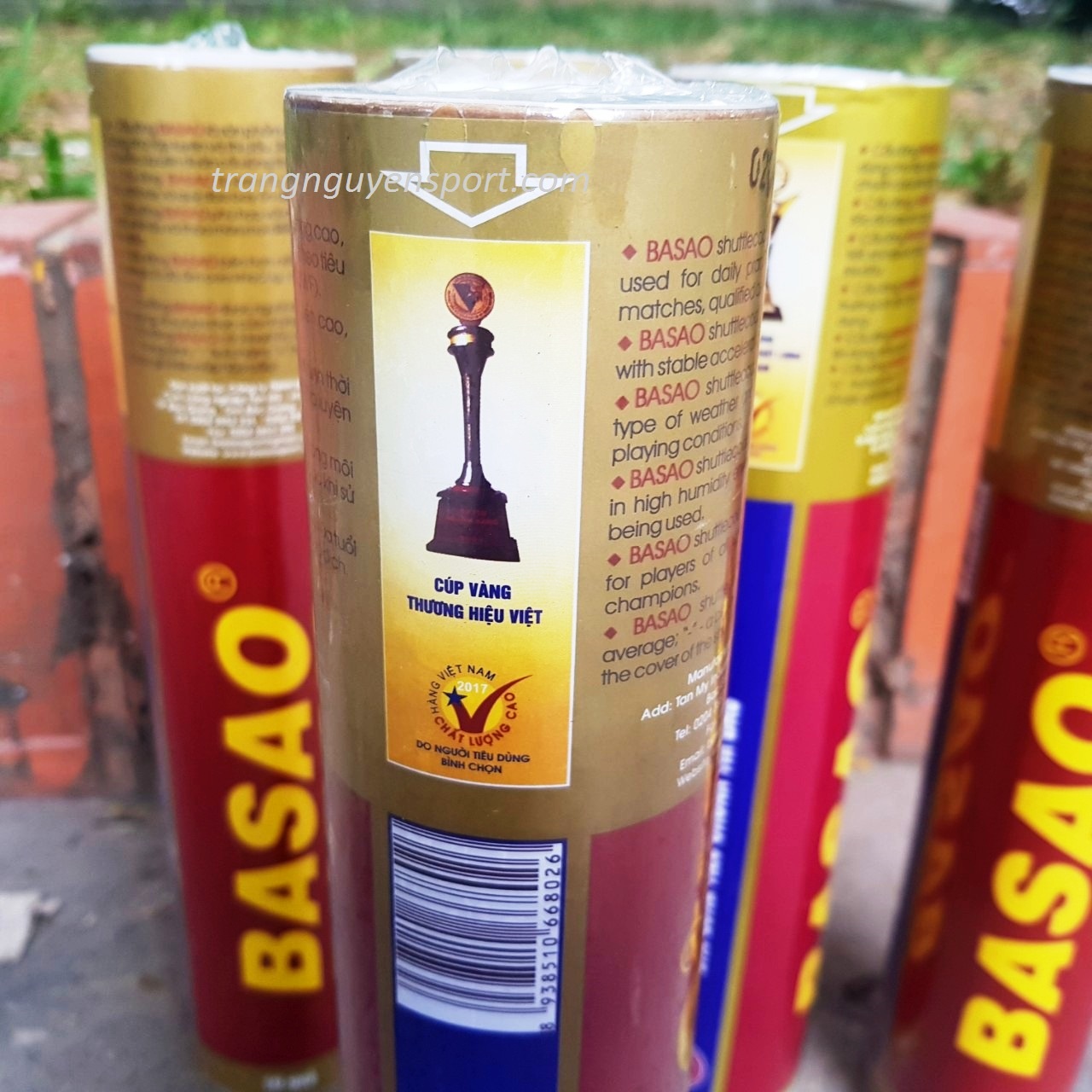 Quả cầu lông Basao Thường Hàng Chính Hãng