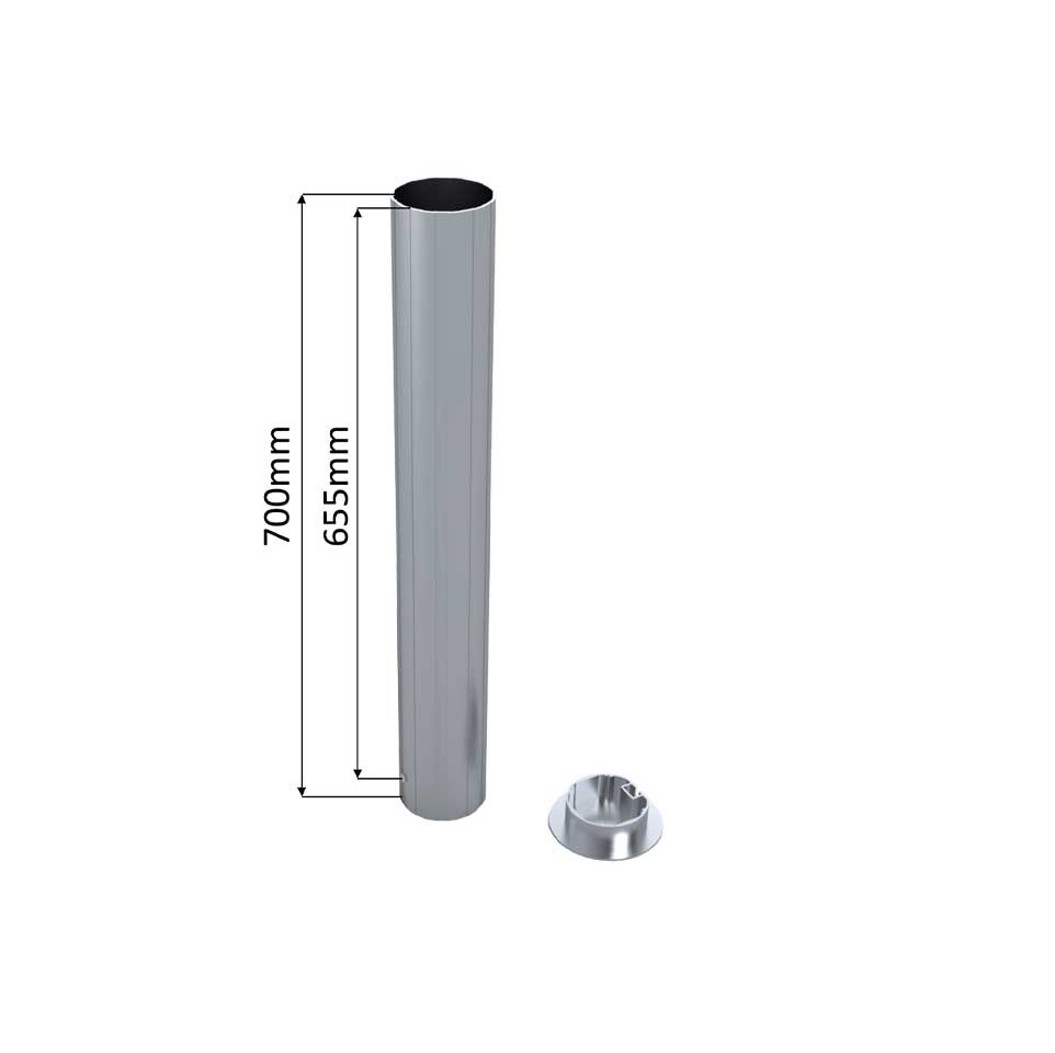 Bộ 2 Nòng Chôn Dùng Cho Trụ Bóng Chuyền S30134 Ống Kẽm Ø90mm Sodex Sport Mã Sản Phẩm S30358BR