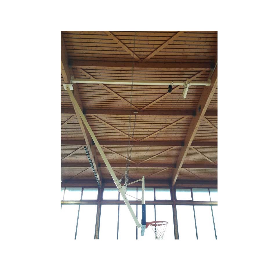 Bóng Rổ Treo Trần Với Khung Bảng Rổ Cố Định Sodex Sport Mã Sản Phẩm S14750-Cpt