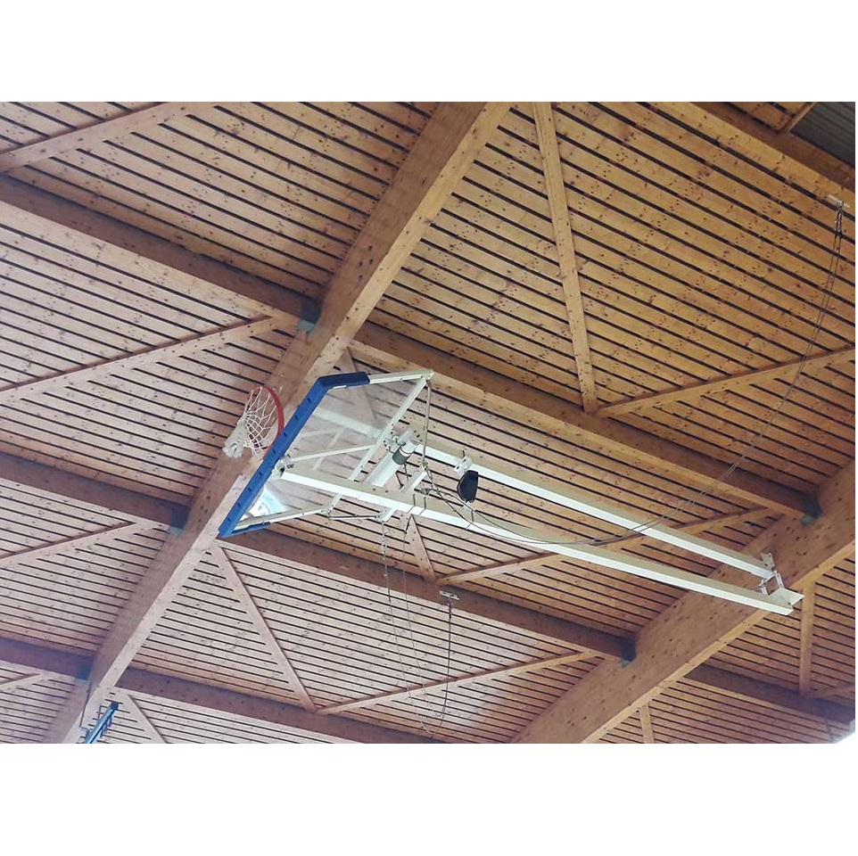 Bóng Rổ Treo Trần Với Khung Bảng Rổ Cố Định Sodex Sport Mã Sản Phẩm S14750-Cpt