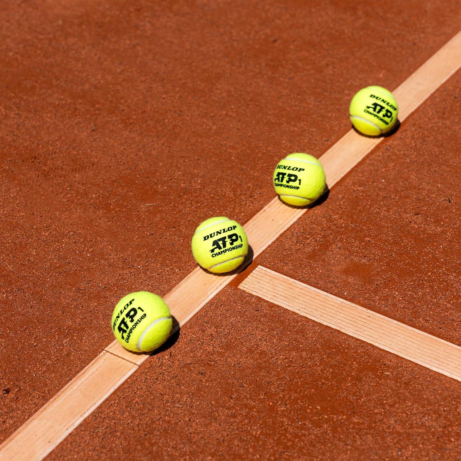 Bóng Tennis Dunlop ATP Championship 4 Ball Năm 2025 | 601627 (4 quả/hộp)