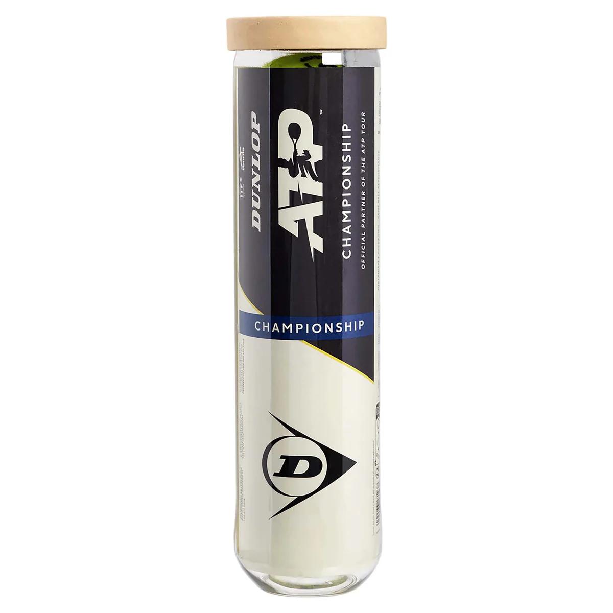 Bóng Tennis Dunlop ATP Championship 4 Ball Năm 2025 | 601627 (4 quả/hộp)