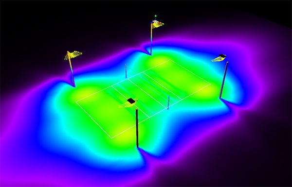 Đèn LED Sân Bóng Chuyền ZALAA