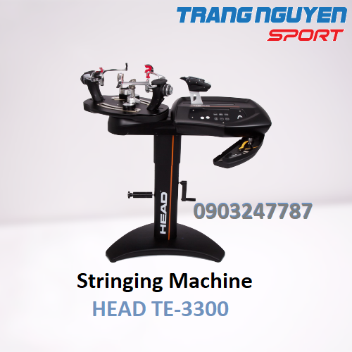 Máy Điện Tử Căng Dây Cước Tennis & Cầu Lông HEAD TE-3300 (Năm 2021-2022)