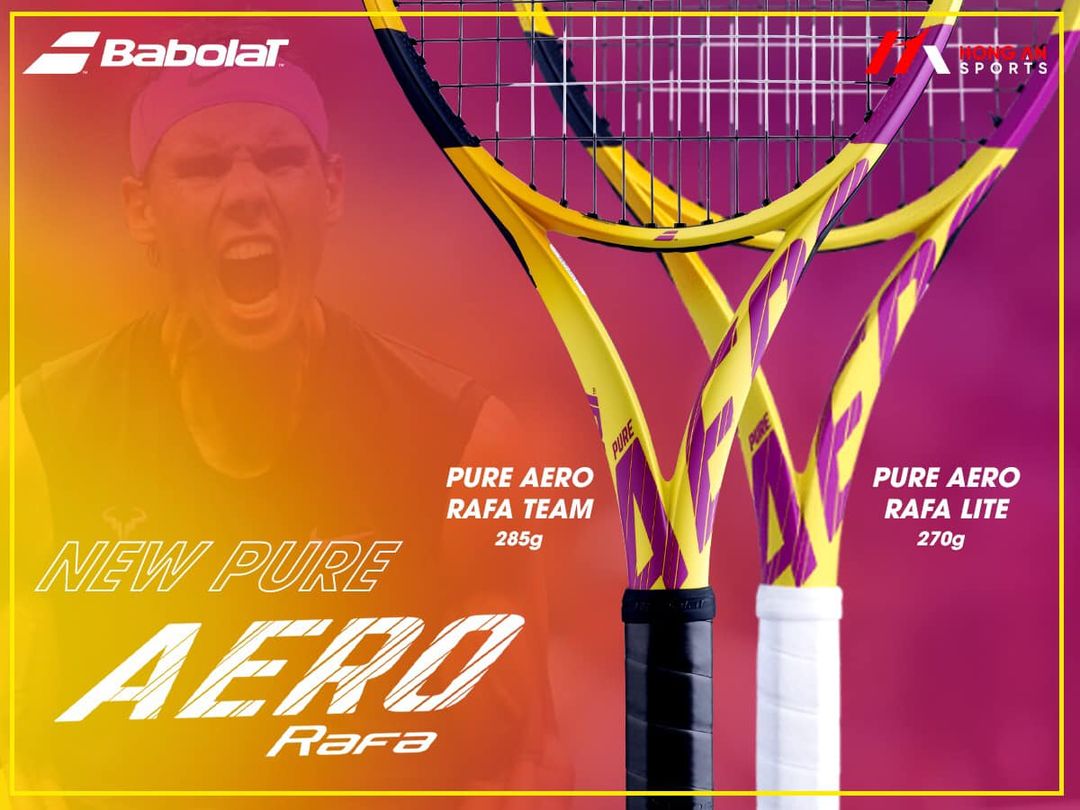 Vợt Tennis Babolat Pure Aero LITE RAFA  (270gr) | 101468