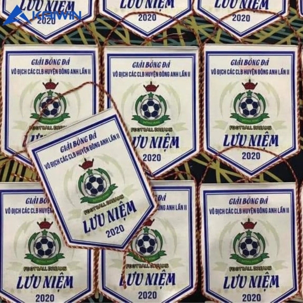 Cờ Mếch Kaiwin - Tổ Chức Sự Kiện Thể Thao / Size Lớn - Màu Trắng | PVN3278