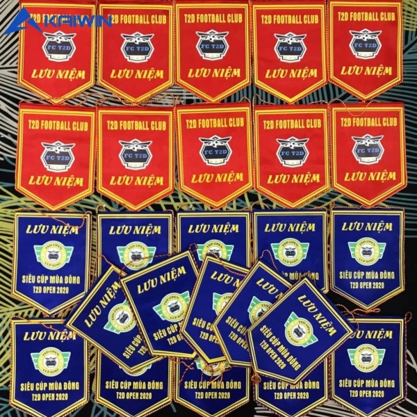 Cờ Mếch Kaiwin - Tổ Chức Sự Kiện Thể Thao / Size Lớn - Màu Trắng | PVN3278