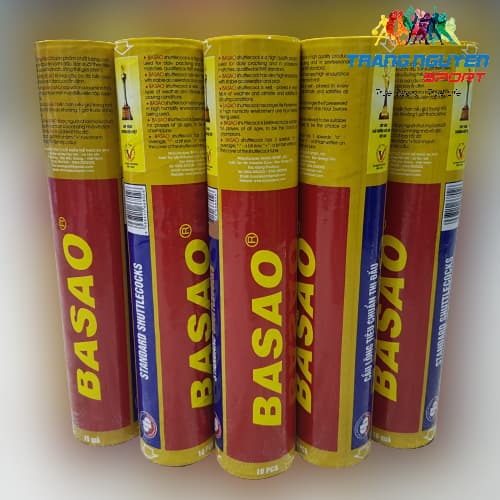 Thùng Cầu Lông Ba Sao Đỏ/Vàng (New 2025) - 10 Quả chơi ngoài trời