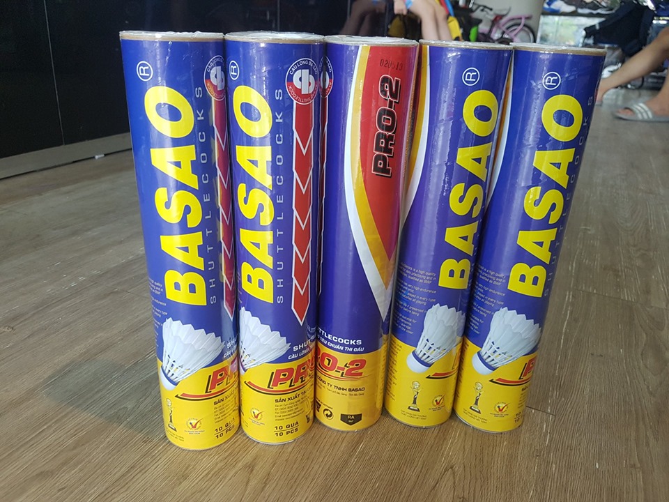 Quả cầu lông Basao Pro 2 Tiêu Chuẩn Thi Đấu ( Cầu chơi ngoài trời)