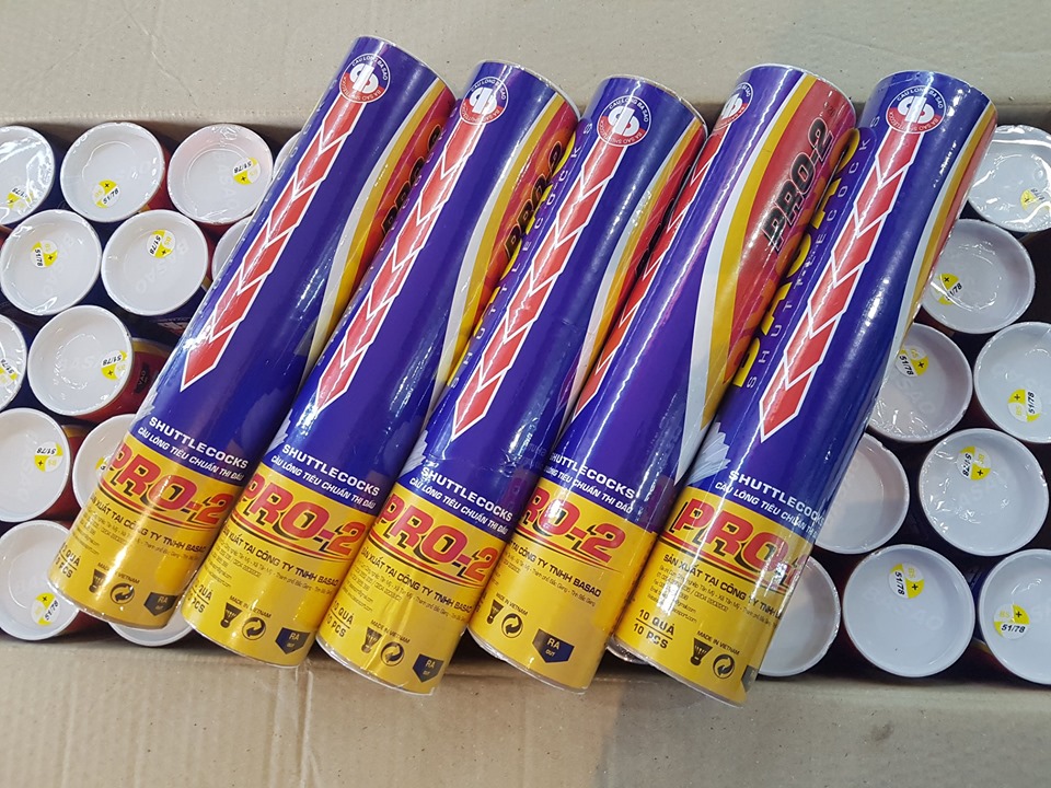 Quả cầu lông Basao Pro 2 Tiêu Chuẩn Thi Đấu ( Cầu chơi ngoài trời)