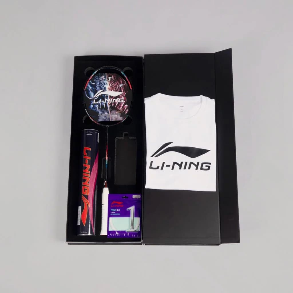 Combo Vợt Cầu Lông Li-Ning Thunder Axforce 90 Tiger MAX 4U | AYPT245-4