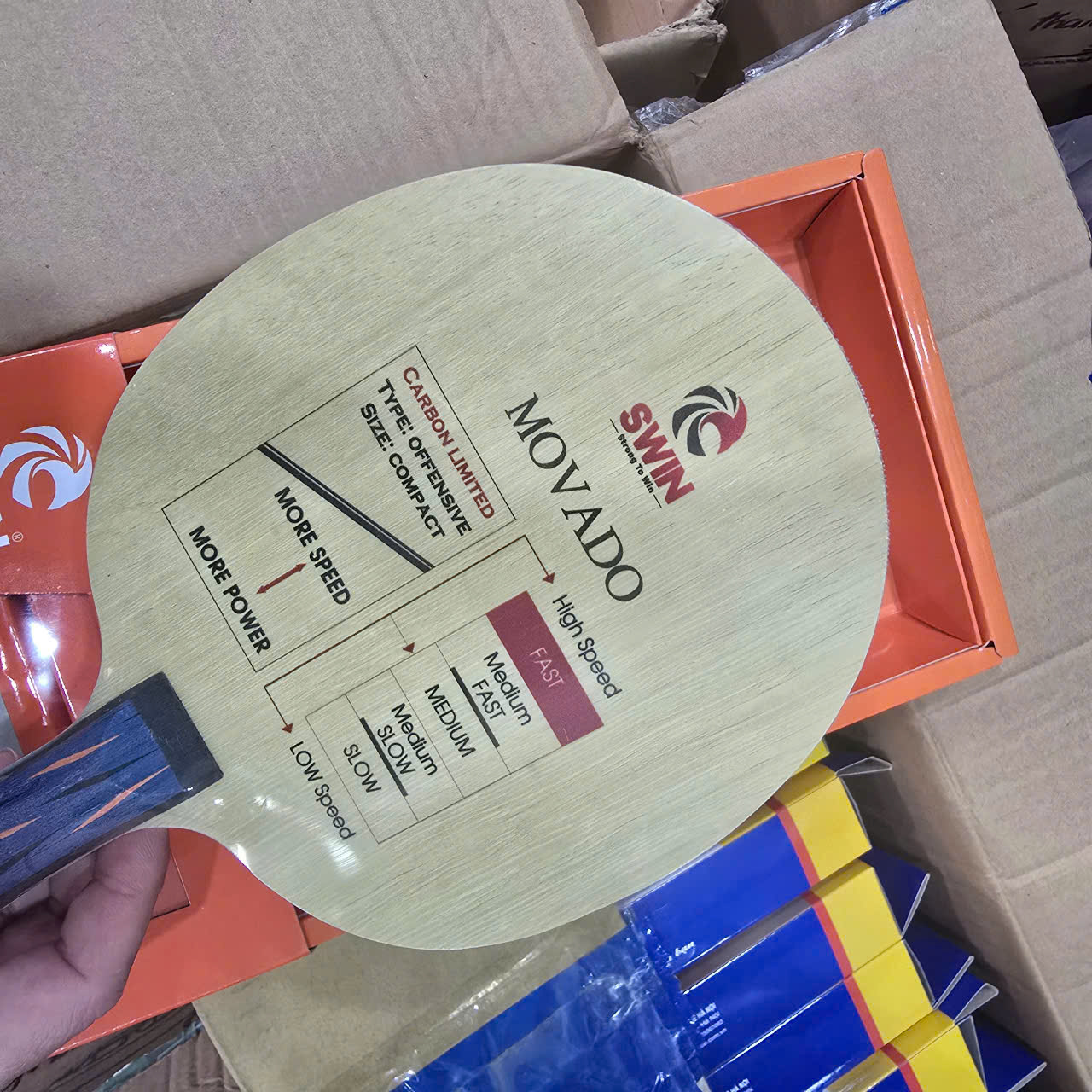 Cốt Vợt Bóng Bàn SWIN Movado OFF +