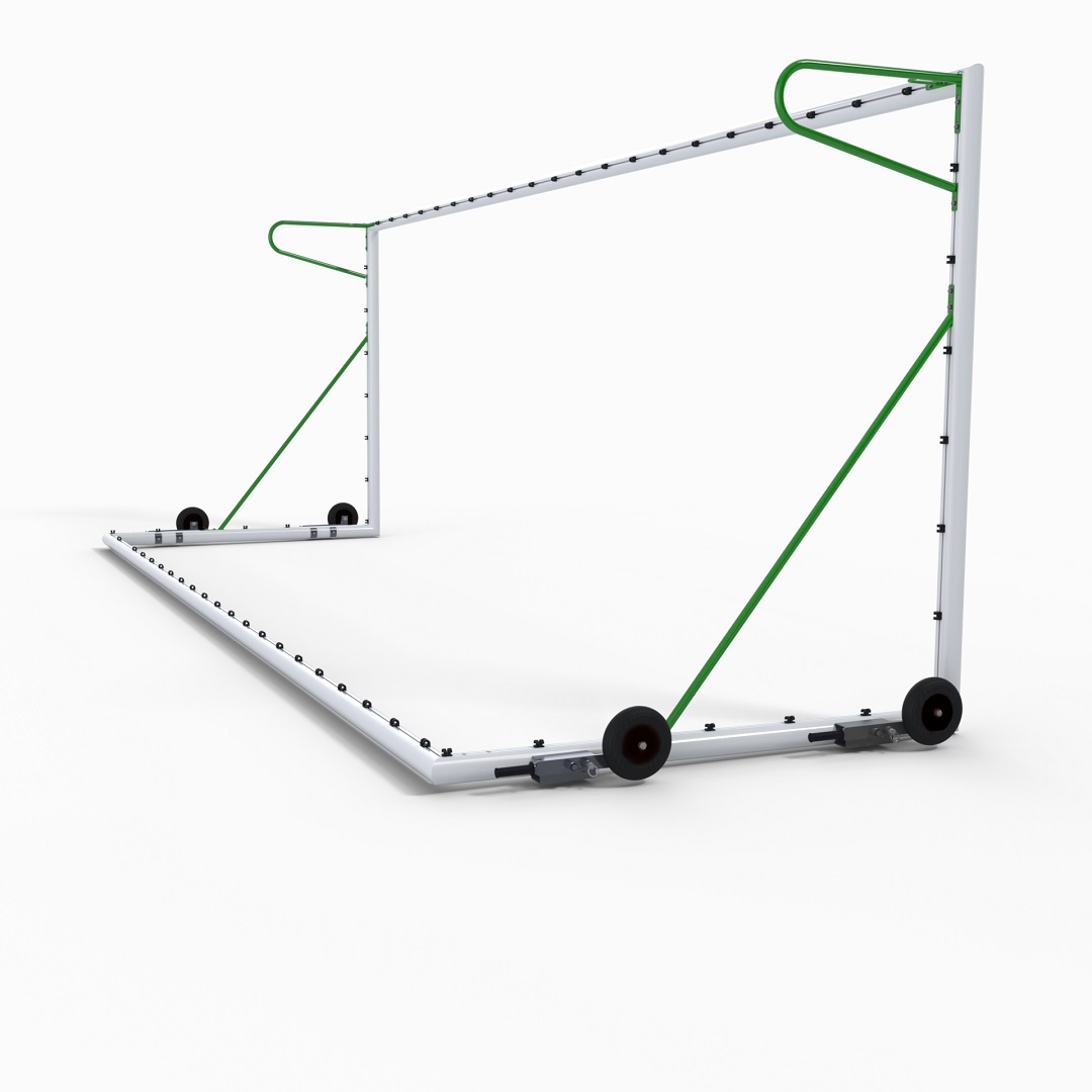 Cụm Bánh Xe Di Chuyển Dùng Cho Khung Thành Bóng Đá Di Động Ống Ø102MM Sodex Sport Mã Sản Phẩm S12671