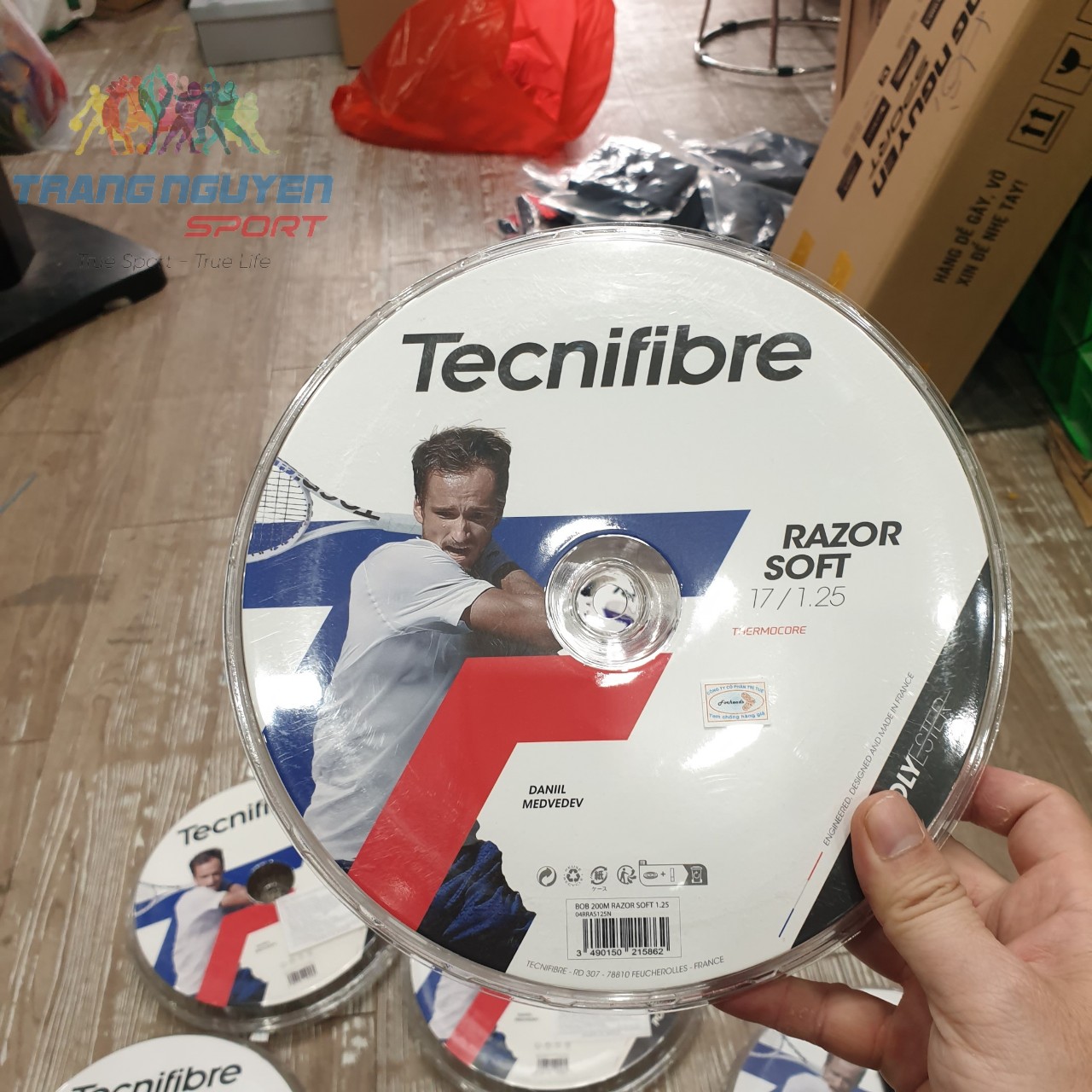 Dây Cước Tennis Technifibre Razor Soft (Sợi 12m/Cuộn 200m)