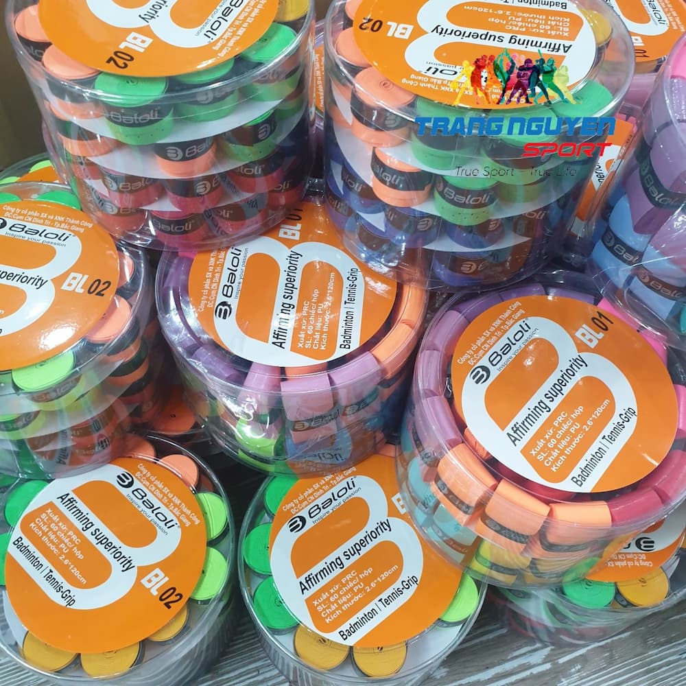 Cuốn Cán Vợt Baloli có Lỗ loại Tròn Giá chỉ từ 10k