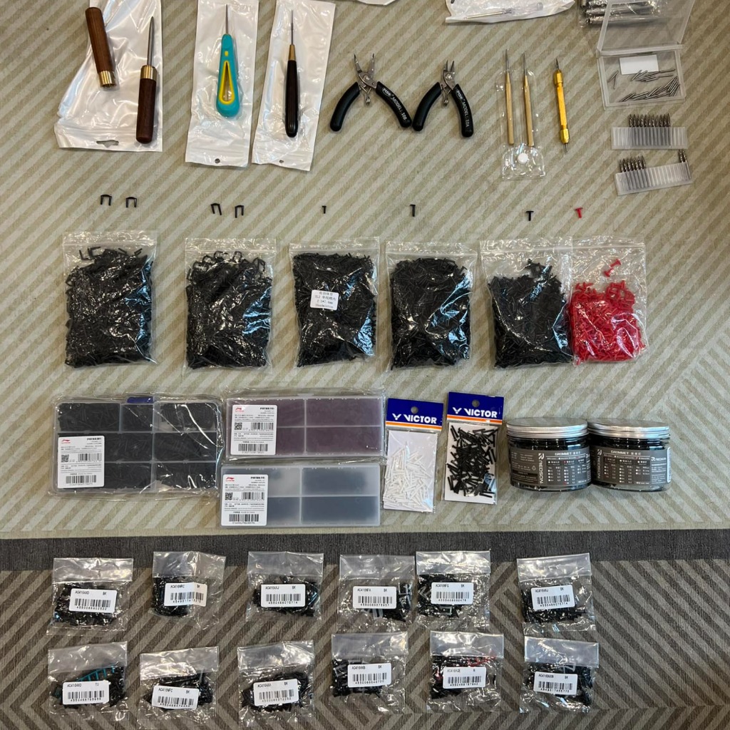 Combo Dụng Cụ Căng Vợt Cầu Lông - Tennis Cho Pro Stringer