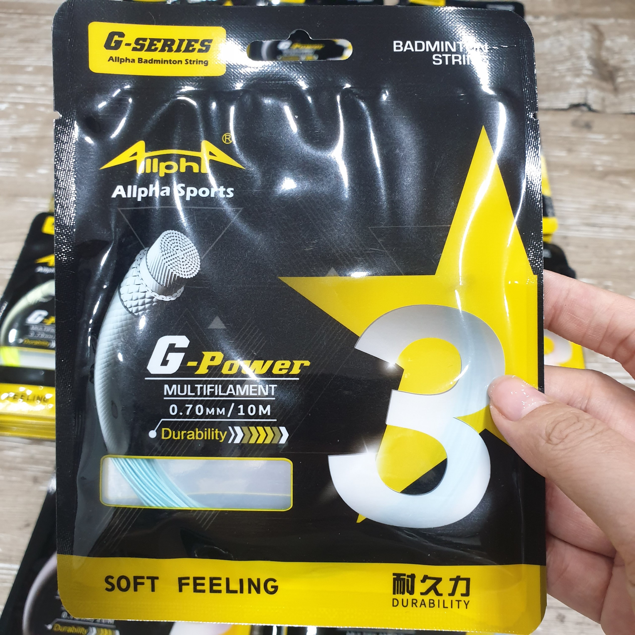 Dây Cước Căng Vợt Cầu Lông Alpha G-Power 3