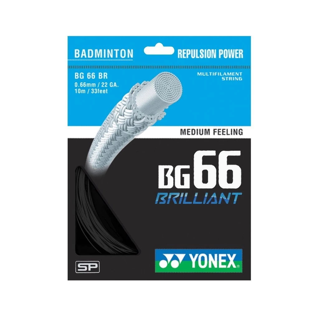 Dây Cước Căng Vợt Cầu Lông Yonex - BG 66 BRILLIANT - Vỷ 10m - 0.66mm | BG 66 Brilliant