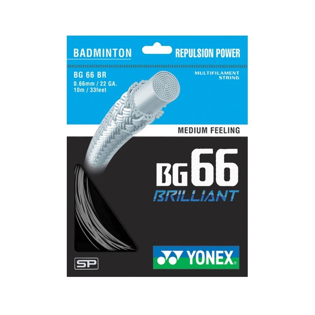 Dây Cước Căng Vợt Cầu Lông Yonex - BG 66 BRILLIANT - Vỷ 10m - 0.66mm | BG 66 Brilliant