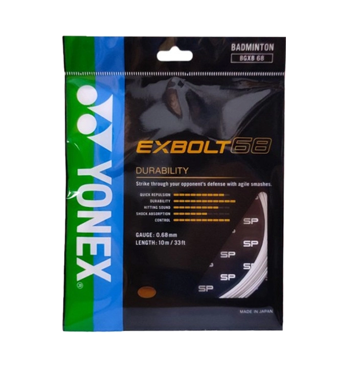 Dây Cước Cầu Lông Yonex Exbolt 68 - Vỉ 10m