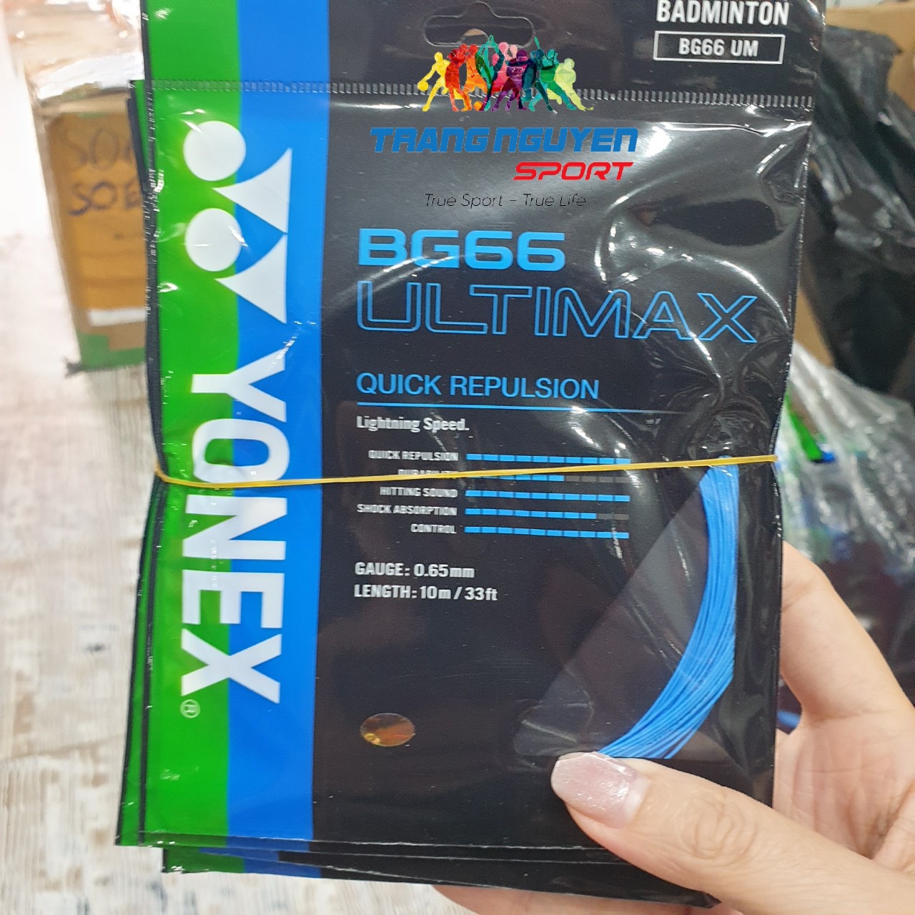 Dây Cước Cầu Lông Yonex Exbolt 68 - Vỉ 10m