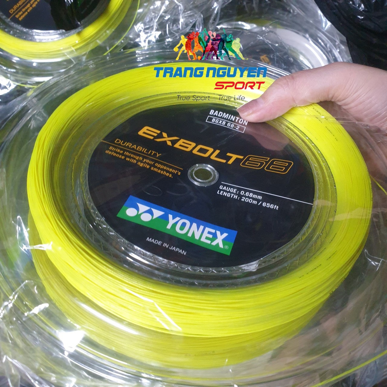 Dây Cước Cầu Lông Yonex Exbolt 68 Cuộn 200m