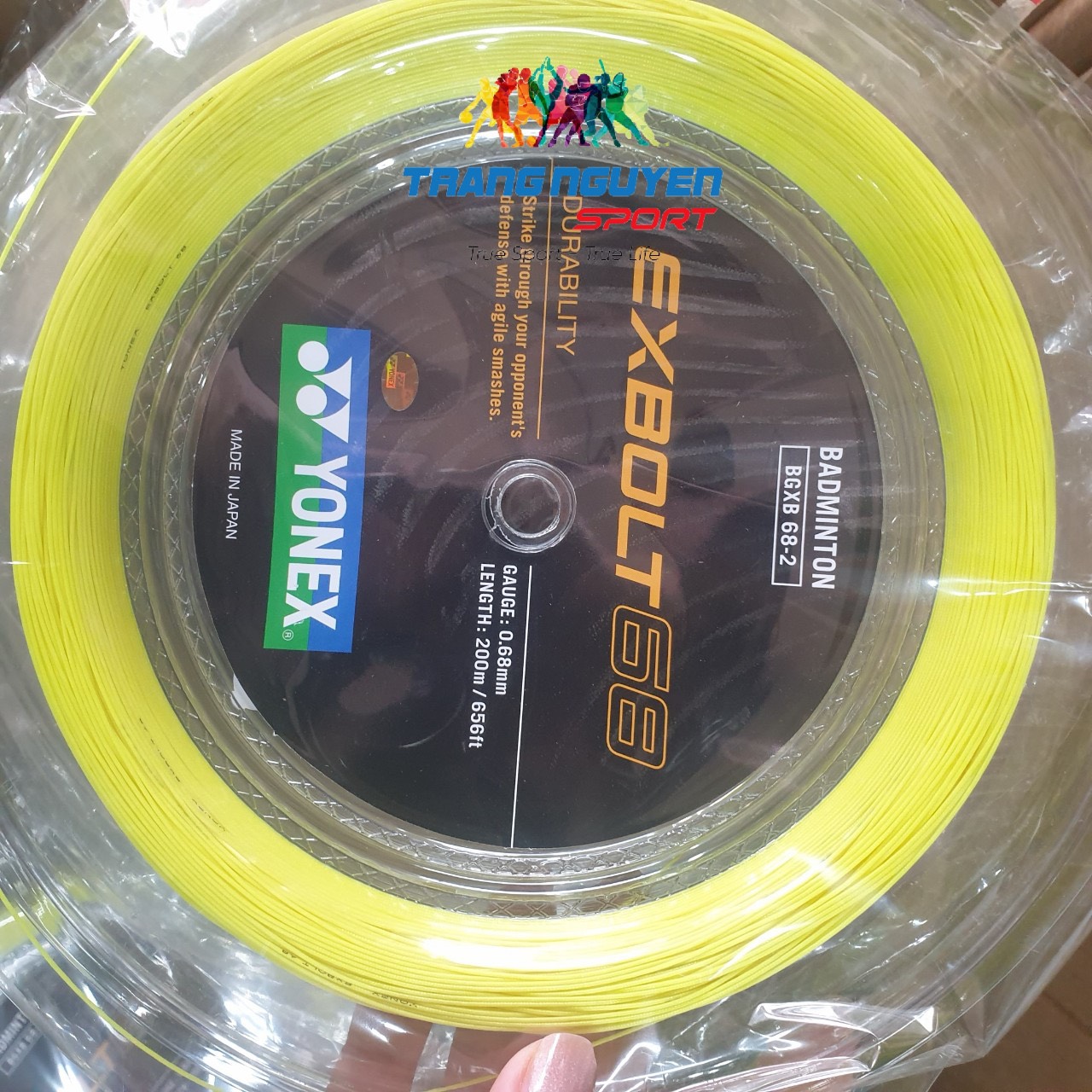 Dây Cước Cầu Lông Yonex Exbolt 68 Cuộn 200m